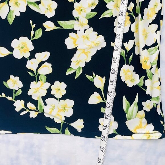 Lauren Ralph Lauren Floral Print Sheath Dress Size 6 - Picture 12 of 12